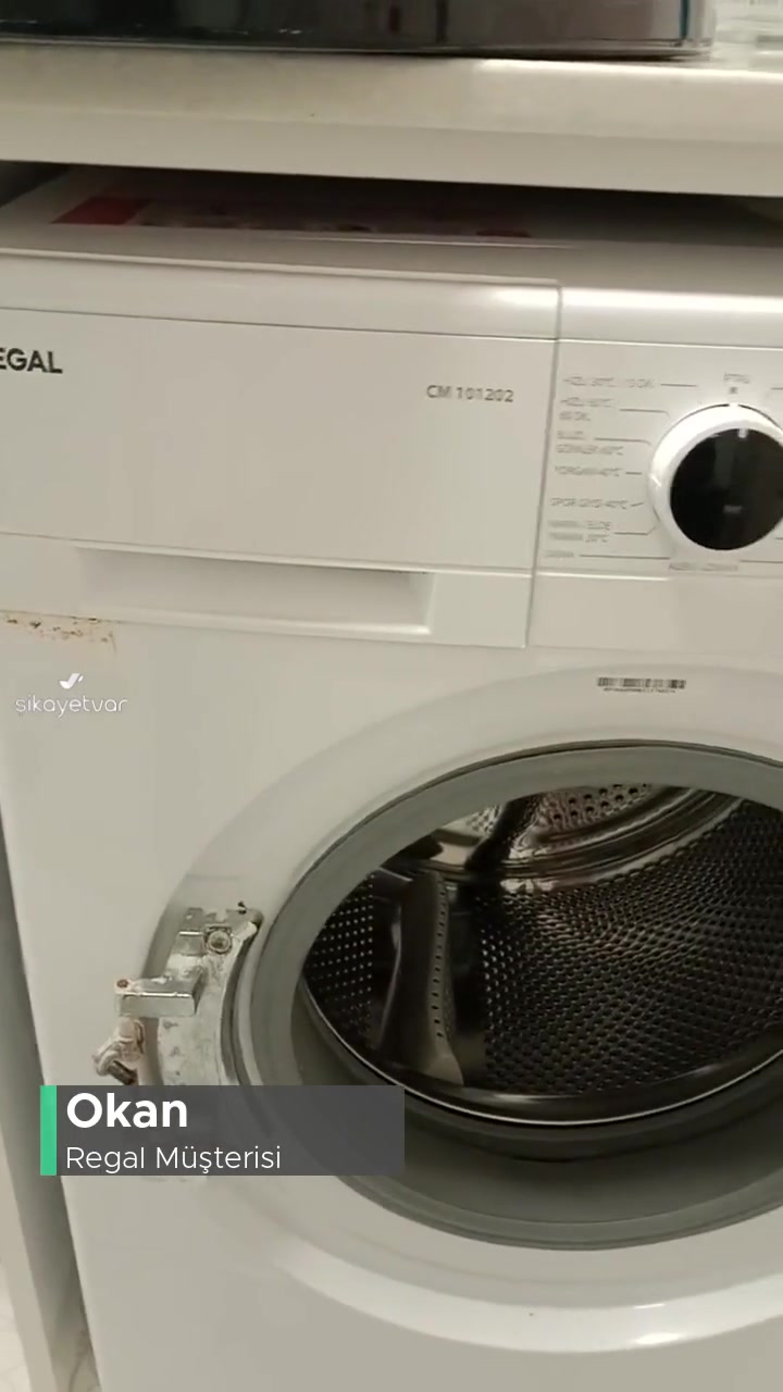 Regal Çamaşır Makinesi Menteşe Problemi videonun kapak resmi