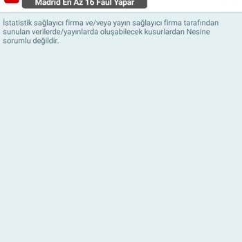 Bahis Kuponum Haksız Şekilde Yatırıldı, Faul Sayısı Yanlış Hesaplandı