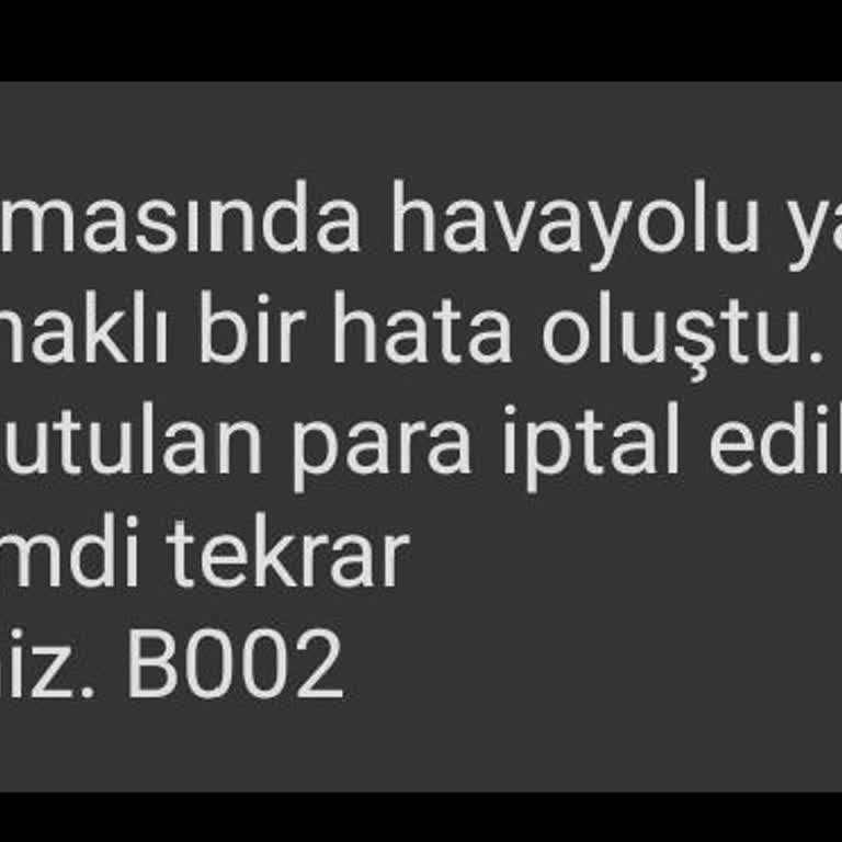 Bilet Fiyatı Aniden Arttı Ve Sistem Hatasıyla Mağdur Oldum