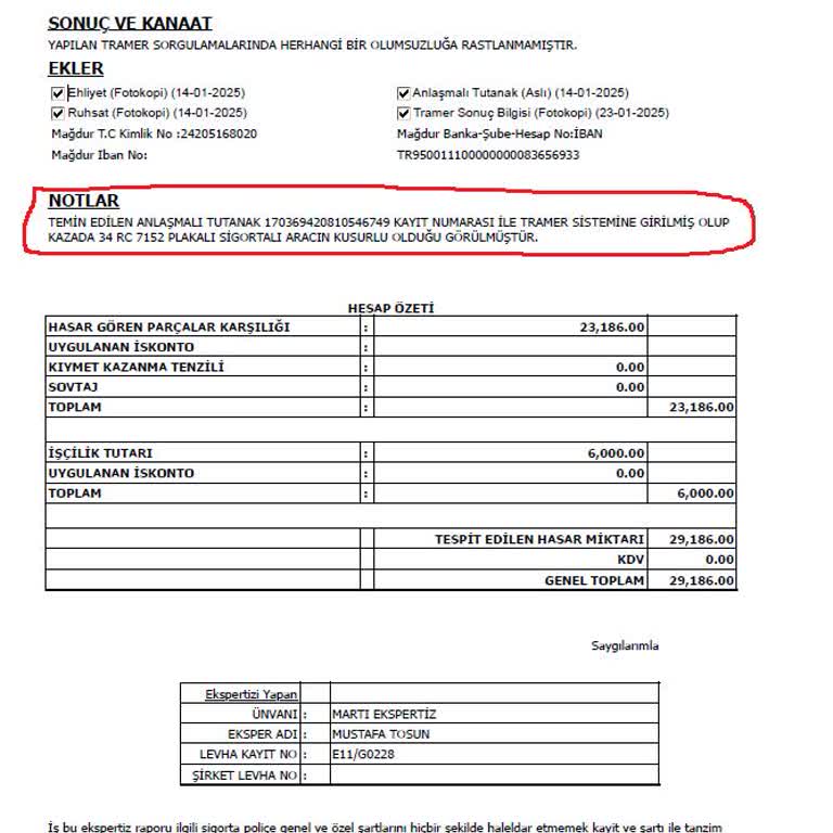 Motosiklet Kazası Sonrası Değer Kaybı Ödemesi Yapılmadı