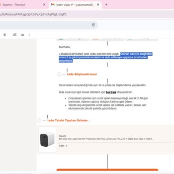 İade Sürecinde Yaşanan Belirsizlik Ve Gecikmelerle Mağdur Ediliyorum