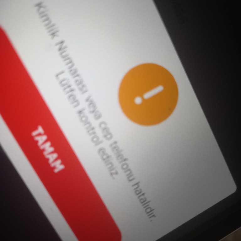 Ziraat Bankası Giriş Sorunu: Kimlik Ve Telefon Numarası Hatalı Uyarısı