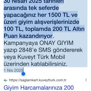 Kampanya Altın Puanı Yüklenmedi, Mağduriyet Yaşıyorum