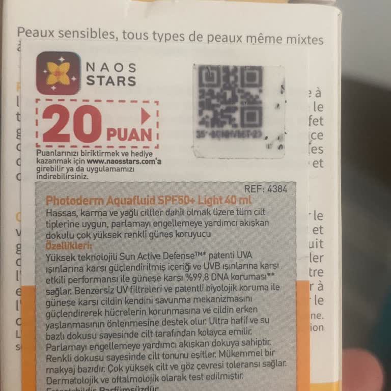 Bioderma Ürünündeki QR Kod Okunmuyor, Puan Kazanamıyorum