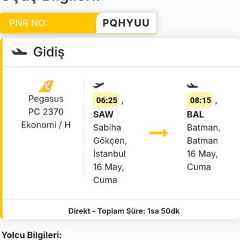 Pegasus Biletimi Başkasına Satıp Çözüm Sunmadı