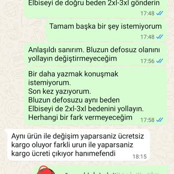 Yanlış Ve Defolu Ürün, İletişimde Zorluk Ve Haksız Kargo Ücreti Mağduriyeti