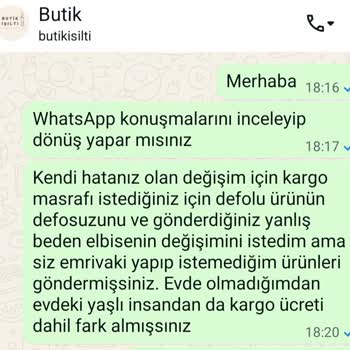 Yanlış Ve Defolu Ürün, İletişimde Zorluk Ve Haksız Kargo Ücreti Mağduriyeti