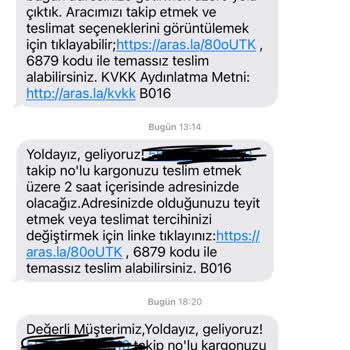 Kargo Teslimatı Hakkında Bilgilendirme Ve İletişim Eksikliği