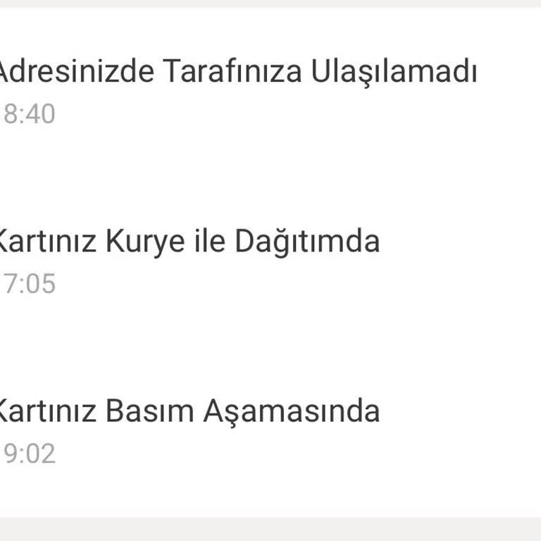 Teslim Edilmeyen Kredi Kartı Ve Yetersiz Müşteri Desteği Mağduriyeti