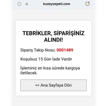 Kuzeysepeti.com Sipariş Ettiğim Ürünler Sahte Çıktı Ve İletişim Kuramıyorum