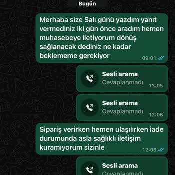 Satın Alınan Üründe Koku Problemi Ve İade Sürecinde İletişimsizlik