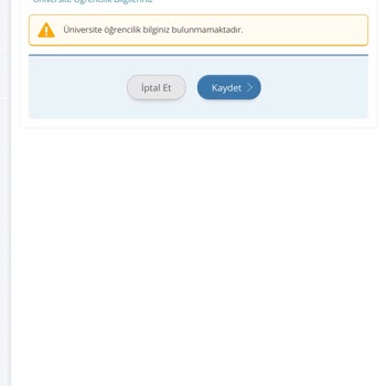 Kariyer Kapısı'nda Üniversite Bilgilerim Görünmüyor, Başvuru Yapamıyorum