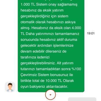 Marsbahis'te Yatırımım Hesabıma Geçmedi Ve Param İade Edilmiyor