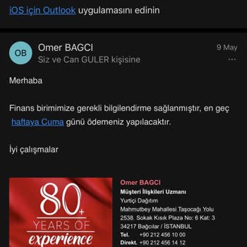 İade Sürecinde Oyalayan Kurumsal Görünümlü Firma