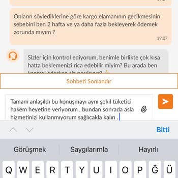 Kargoda Kaybolan Ürün İçin Sorumluluk Alınmıyor, Müşteri Mağdur Ediliyor