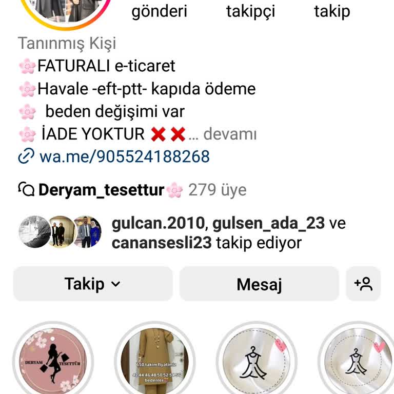 Deryam_tesettur Parayı İade Etmiyorlar