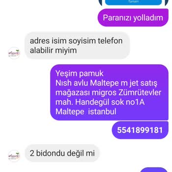 Aldığım Asma Yaprakları Beklentimi Karşılamadı, İade Talebim Cevapsız Kaldı