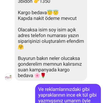 Aldığım Asma Yaprakları Beklentimi Karşılamadı, İade Talebim Cevapsız Kaldı