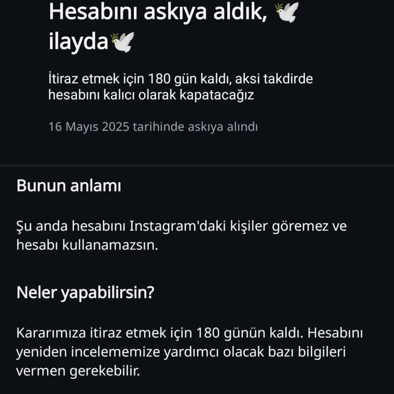 Instagram Hesabım Sürekli Askıya Alınıyor