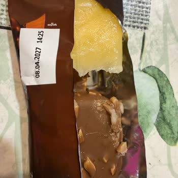 A101 Aldığım Dondurmanın İçinden Beklenmedik Yağ Tabakası Çıktı