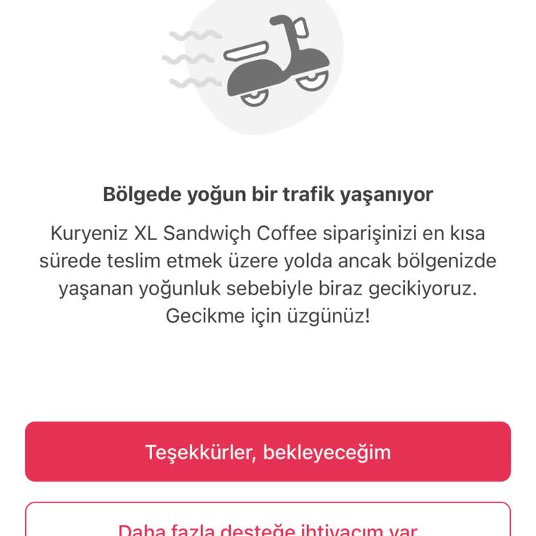 2 Saatte Gelmeyen Sipariş Ve Çözüm Yok!