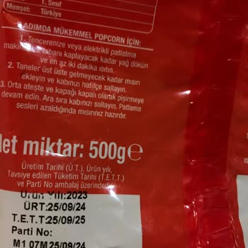 Satın Aldığım Mısır Paketinden Böcek Çıkması