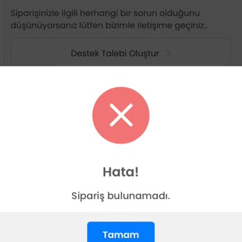 Çekilen Paranın İadesi Ve Sipariş İptali Sorunu
