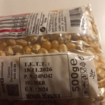 Yayla Patlamış Mısır Hayal Kırıklığı Yarattı