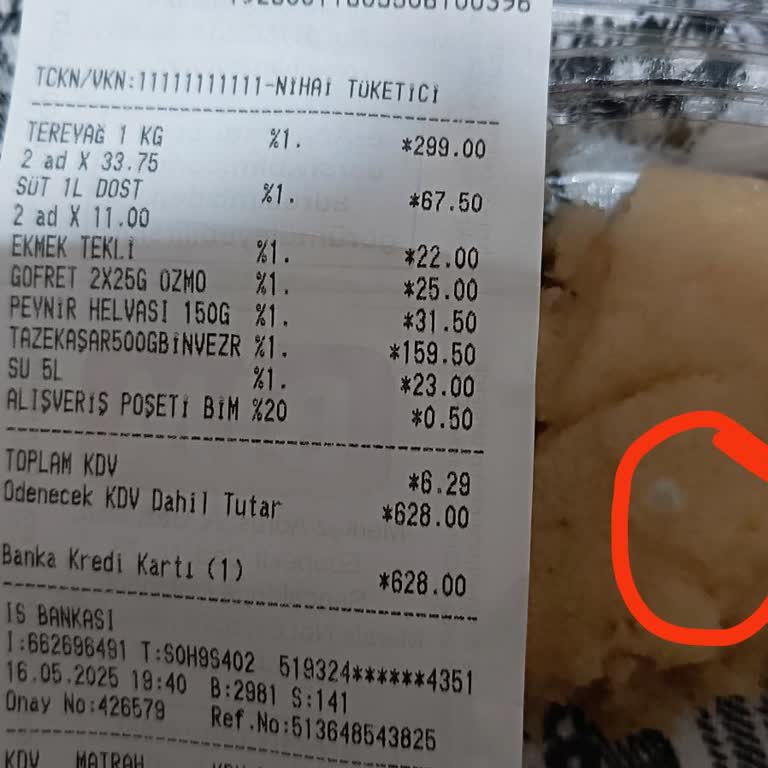 BİM'den Alınan Peynir Helvasının Küflü Çıkması Ve Sağlık Endişesi