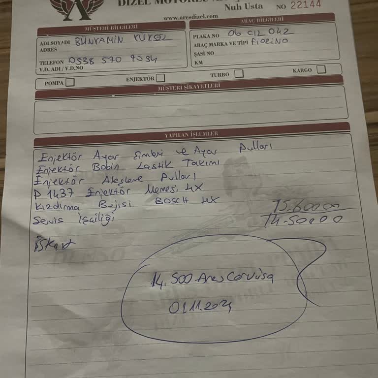 Ares Pompa'da Çözülemeyen Arıza Ve Yüksek Masraflar