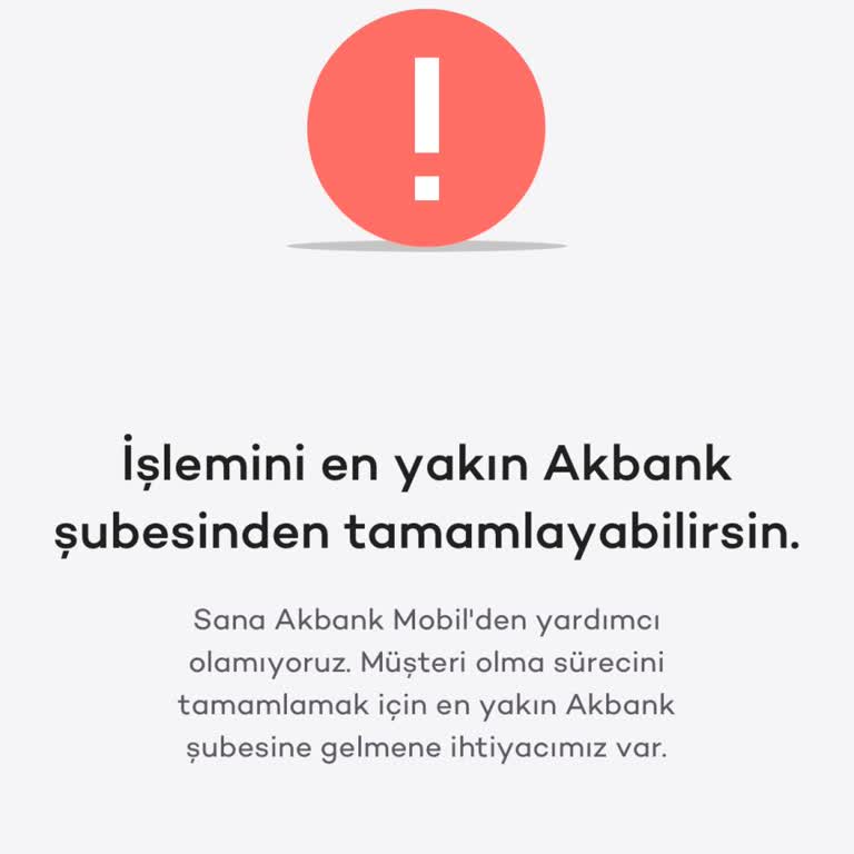 Akbank Mobil Giriş Sorunu Ve Yetersiz Destek