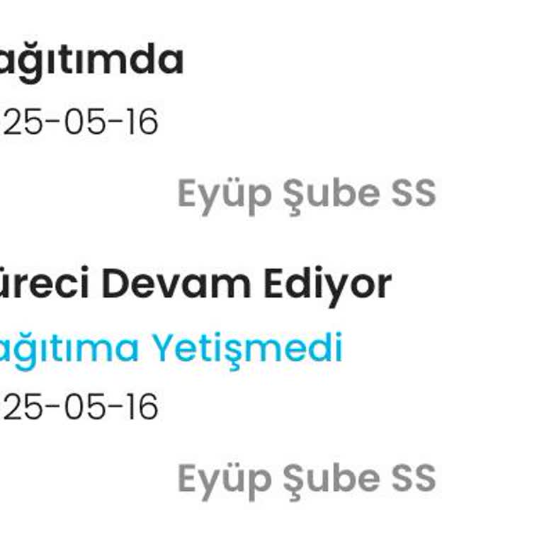 Kargom Dağıtıma Çıkıyor Ama Bir Türlü Teslim Edilmiyor!