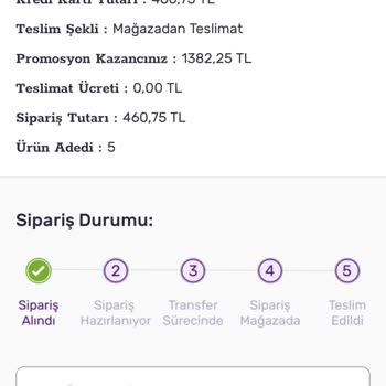Anneler Günü İndirimi Sonrası Gratis Online Siparişim Gönderilmiyor