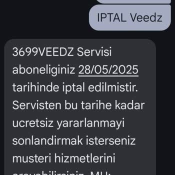 Bilgim Dışında Ekstra Ücret Yansıtıldı, İade Talep Ediyorum