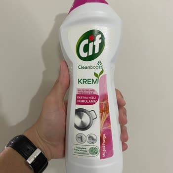 Cif Krem Temizleyici Ürünü Sıvı Ve Etkisiz Çıktı