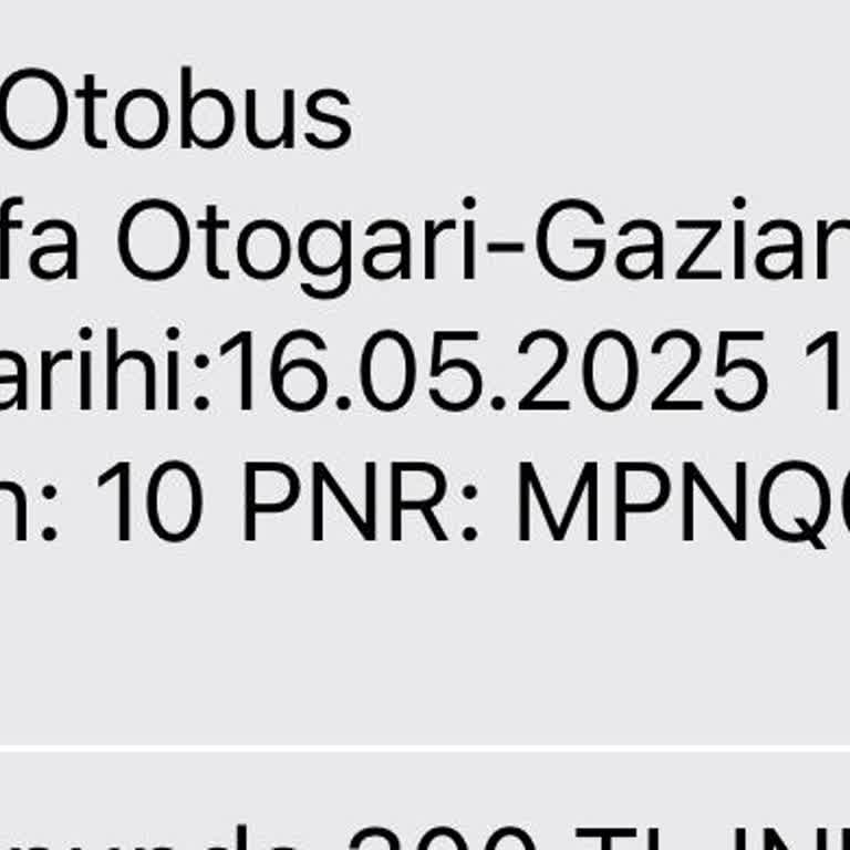 Otobüs Gecikmesi Ve Uzayan Mola Nedeniyle Planlarım Bozuldu