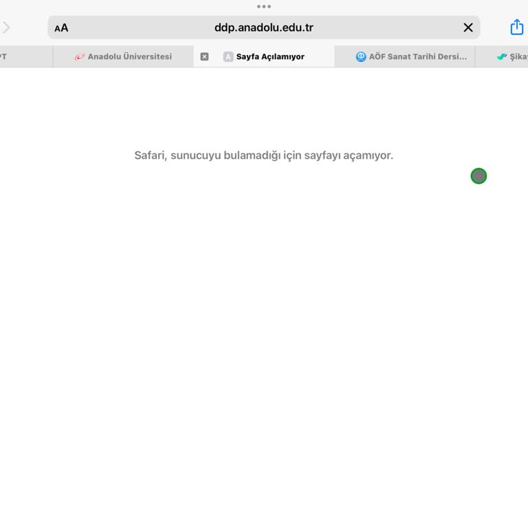 Anadolu Üniversitesi Dijital Ders Platformuna Erişim Engeli Sınav Hazırlığımızı Etkiledi