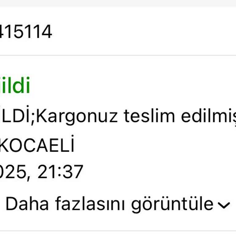 Teslim Edilmediği Halde Teslim Edildi Gösterilen Kargom Hakkında Acil Çözüm Talebi