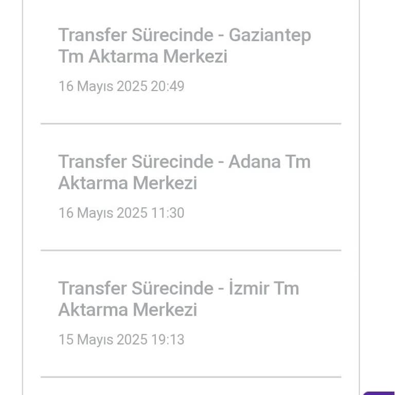 Kargom Yanlış Şehirlere Gönderildi, Teslimat Gecikti