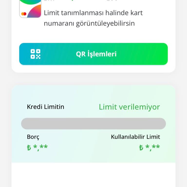 Hopi Uygulamasında Kredi Limiti Onaylanmıyor
