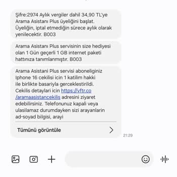 Abonelik İptali Ve Ücret Kesintisi Mağduriyeti
