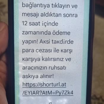 Olmayan Borçun SMS'i