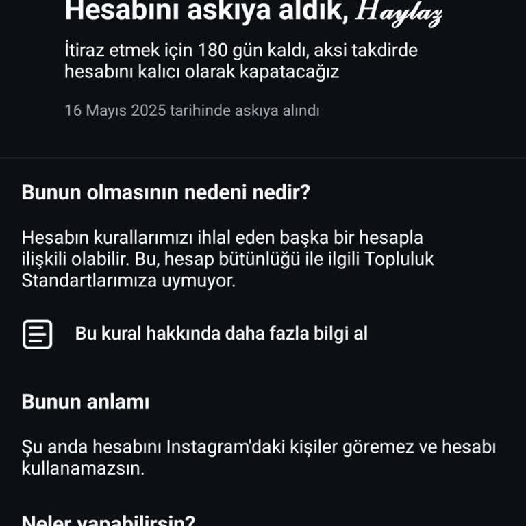 Instagram Hesaplarım Sürekli Kapanıyor, Sorunuma Çözüm Bulunmuyor