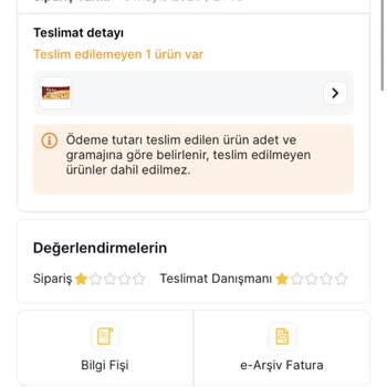 Migros Hemen Siparişim Geç Ve Erimiş Ürünlerle Teslim Edildi
