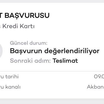 Axess Kredi Kartı Başvurum Günlerdir Sonuçlanmıyor, Sürekli Aynı Bilgiler İsteniyor
