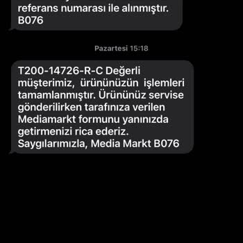 Media Markt Teknik Servis Hatası Ve Müşteri Hizmetlerinin İlgisiz Tavrı Mağdur Etti