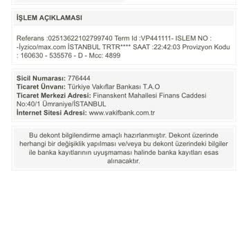 Haberim Olmadan Iyzico Adıyla Hesabımdan Para Çekildi