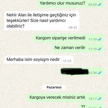 Siparişlerim Gönderilmedi, İletişime Geçilmiyor