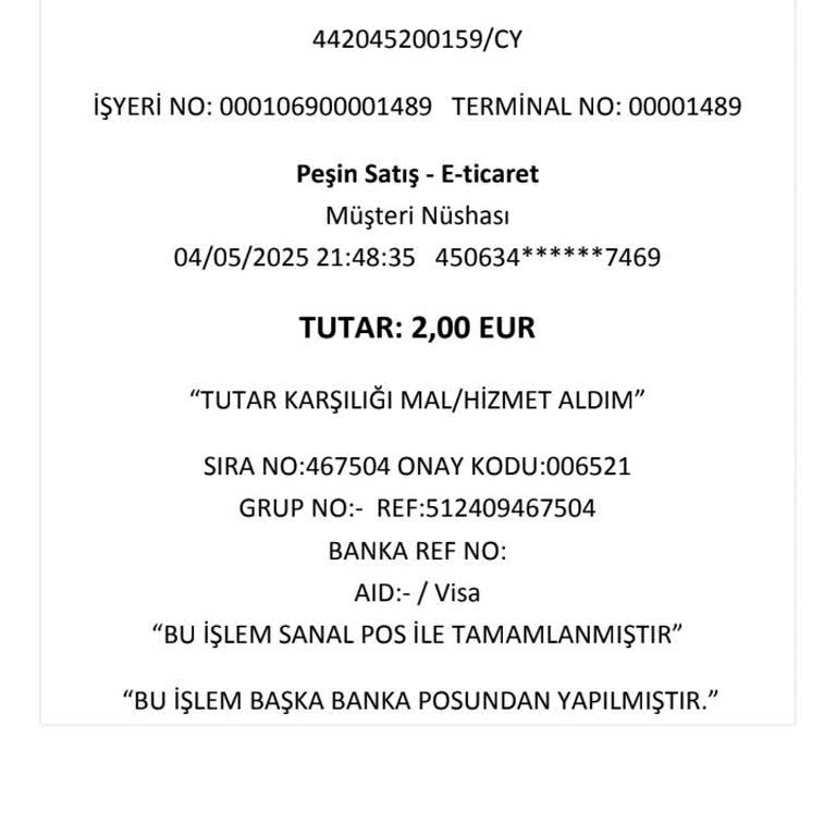 Siparişten Sonra Ne Ürün Ne Bilgilendirme Alabildim