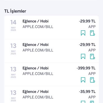 Apple Hesabımdan İzinsiz Para Çekildi Ve Fatura Yok